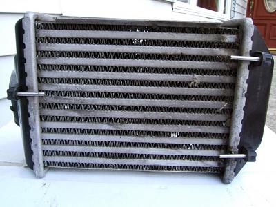 00 Audi A6 2.7T Left Intercooler OEM 078 145 805K-intercooler-2.jpg