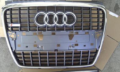 FS: OEM B7 S-Line Front Grill &amp; Filler Plate -- Great for Custom Projects or Replace-img_20110827_143340.jpg