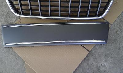 FS: OEM B7 S-Line Front Grill &amp; Filler Plate -- Great for Custom Projects or Replace-filler.jpg