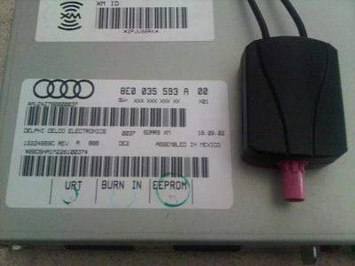 Audi XM Satellite Radio Tuner 8E0 035 593 NEW! 0 obo-tuner.jpg