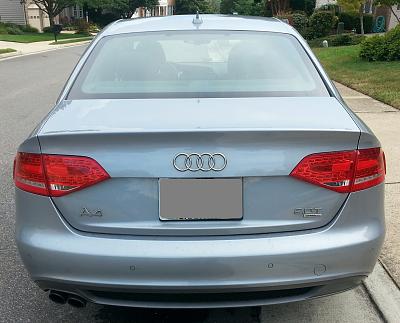 2011 Audi A4 S-Line Quattro - 6-Spd Manual! Great Condition!-rear.jpg