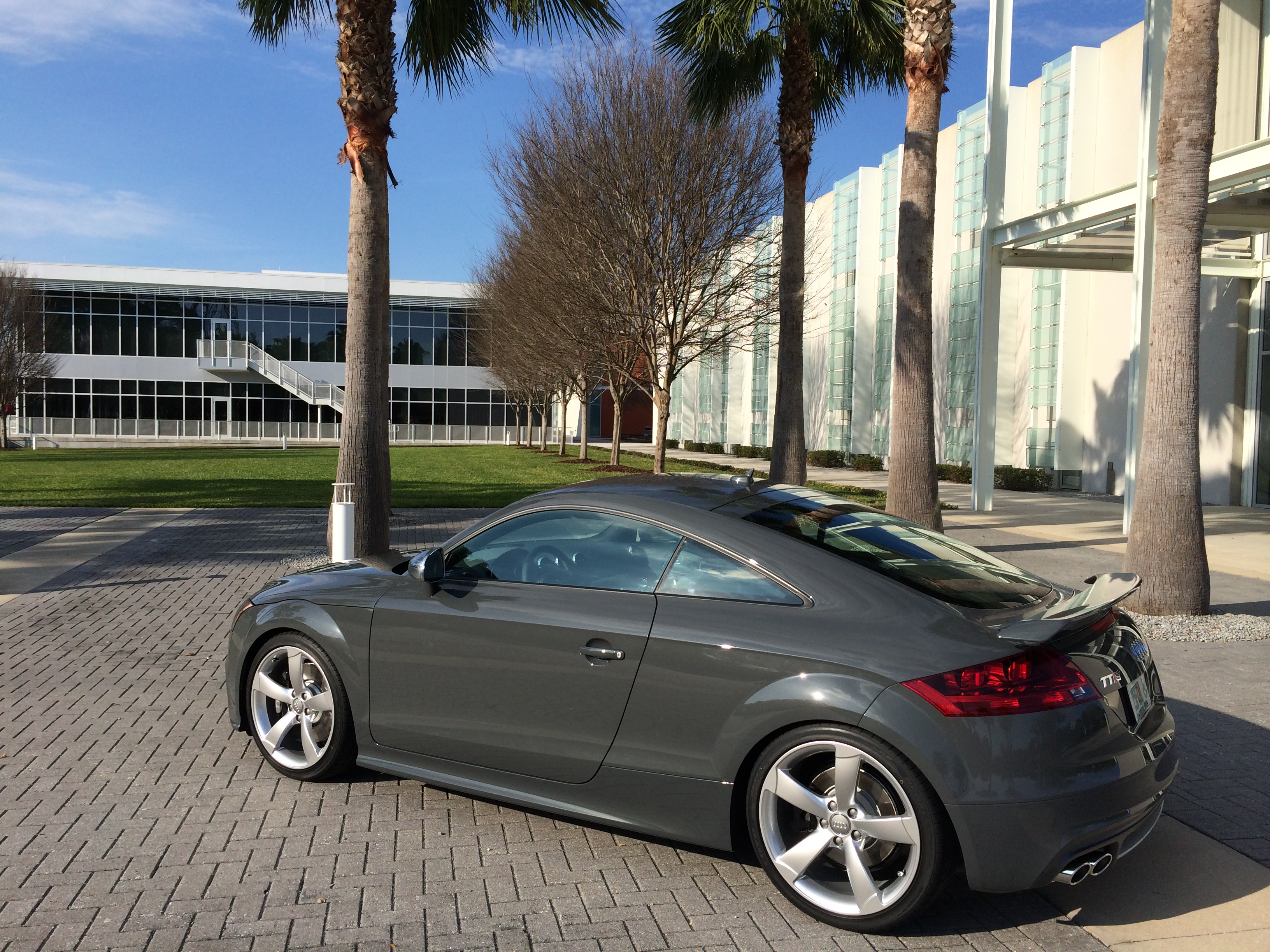 A Louis Vuitton Audi TT Coupe with a…Spicy NSFW Sponsor