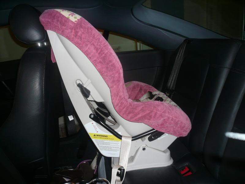 Audi child clearance seat