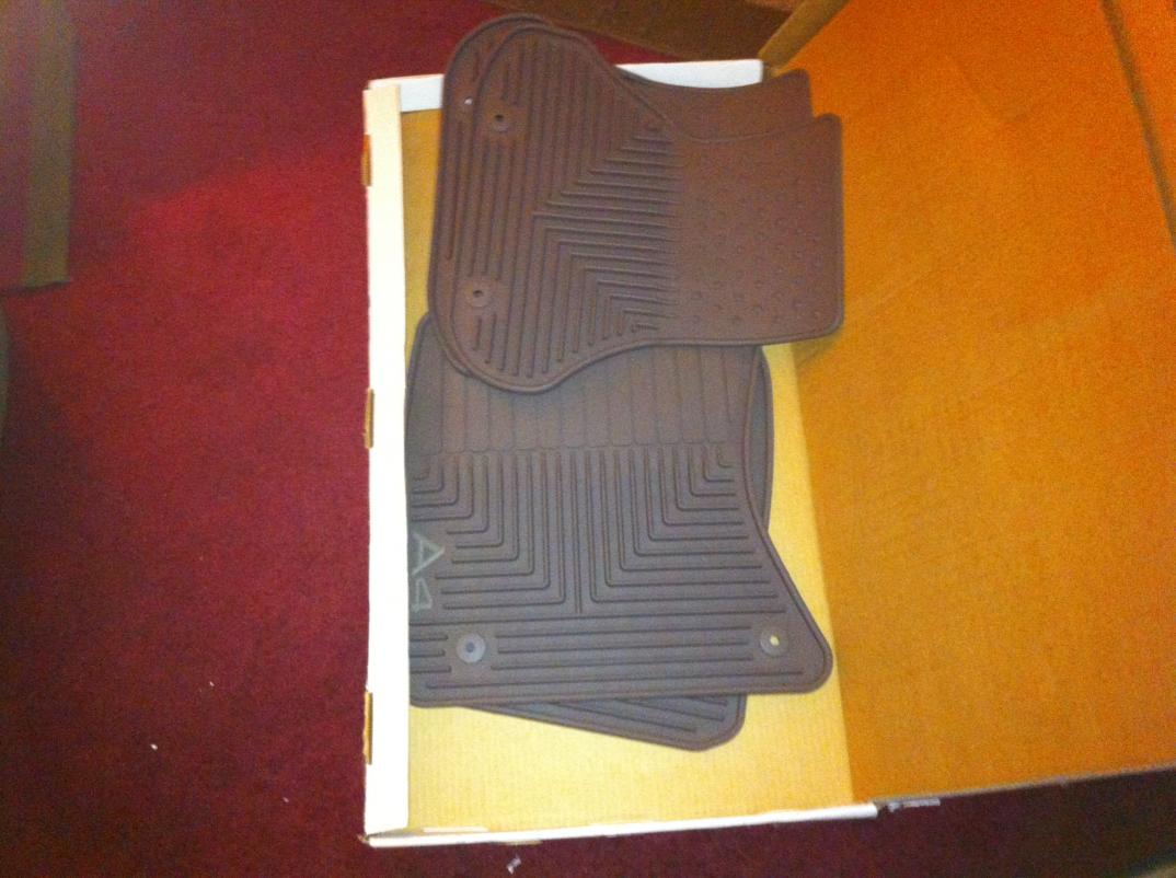 Audi A4 All Weather Rubber Floor Mats B5 99 2002 New Audiforums Com