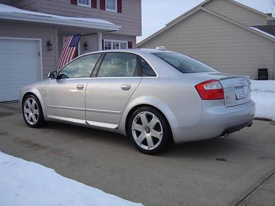 2004 Audi S4, 6sp Man, RNS-E Navigation, 82k miles, piggie pipes